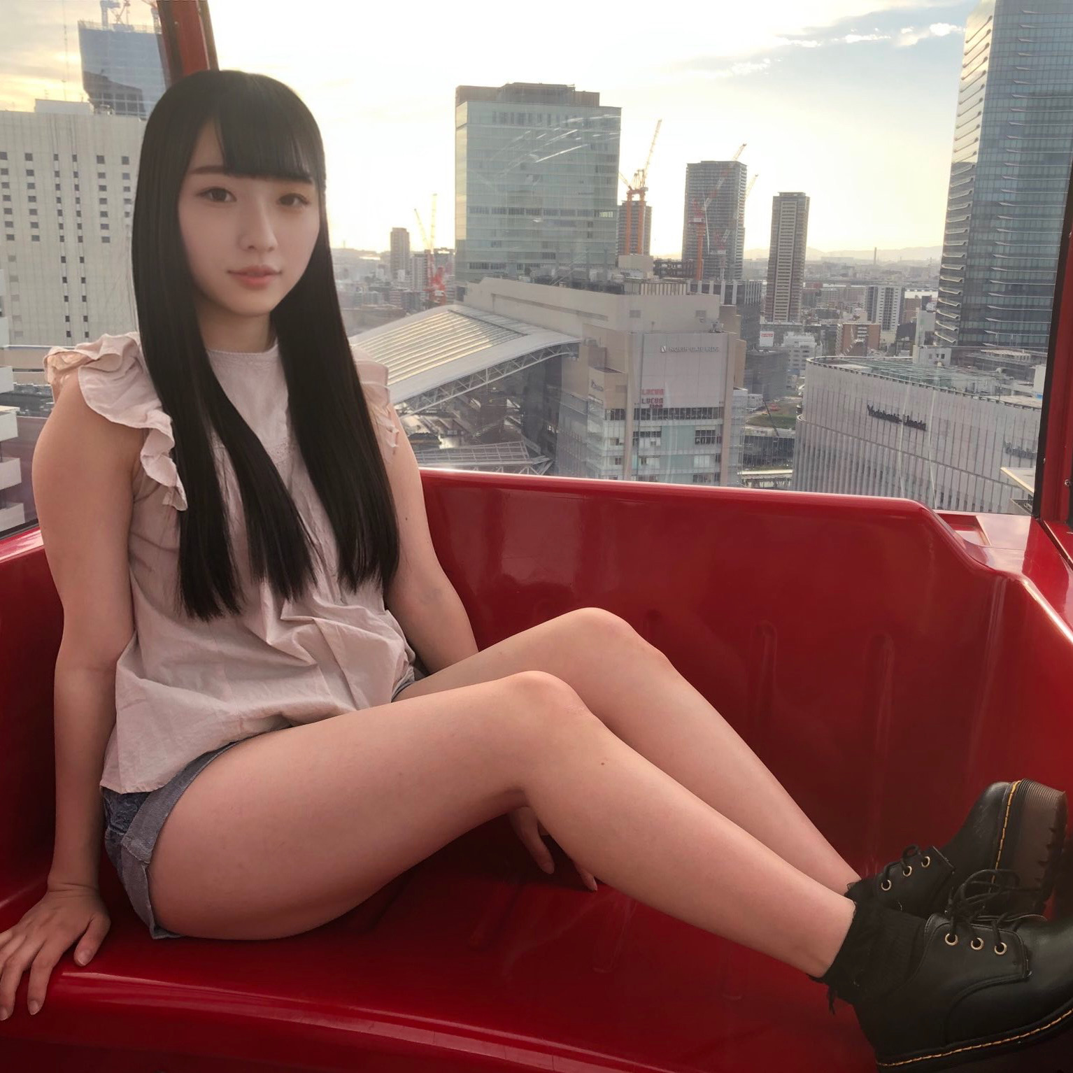 Mirai-chans intense sex from a date and even a mans squirting pay attention to Mirai-chans devilish expression