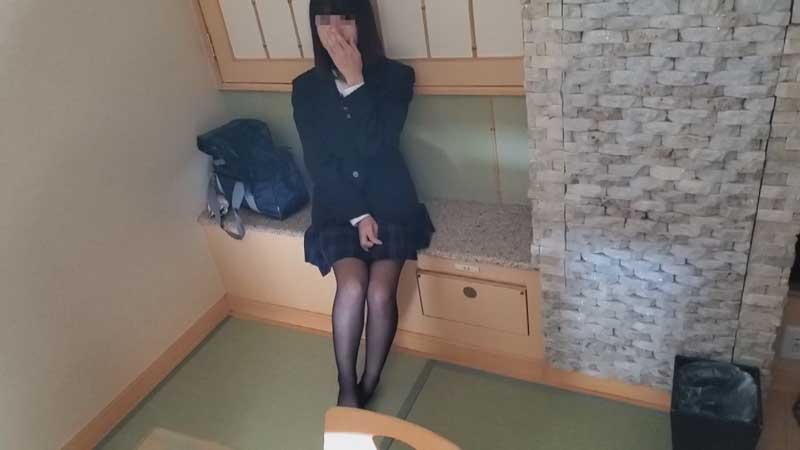 Grade 2004 Black-haired knee-highs 2 After school uniform creampie