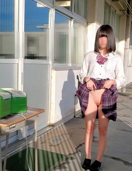 Arrested if found out Currently J Yume-chan got into school and was fo**ed to wear no panties and even fellatio at the hotel while losing her virginity