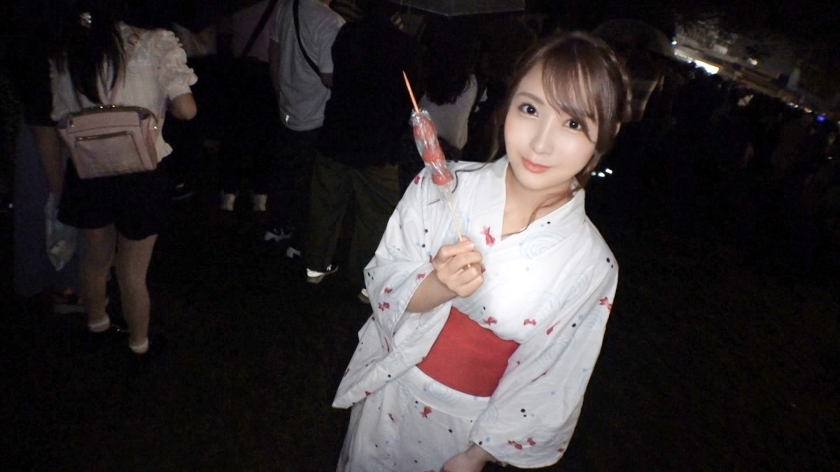 Fireworks Festival Nampa 06 A sad yukata beauty who was left behind after a fight with her boyfriend just before the fireworks went off. The expression I feel, I'm already mad