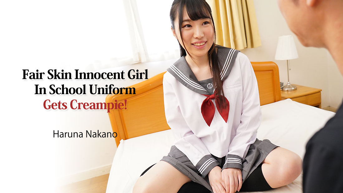 Fair Skin Innocent Girl In School Uniform Gets Creampie! - Haruna Nakano
