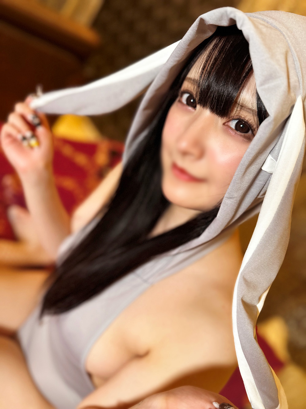 Uncensored From a completely private date with that girl with big F-cup big breasts who is top-ranked in the FC2 ranking