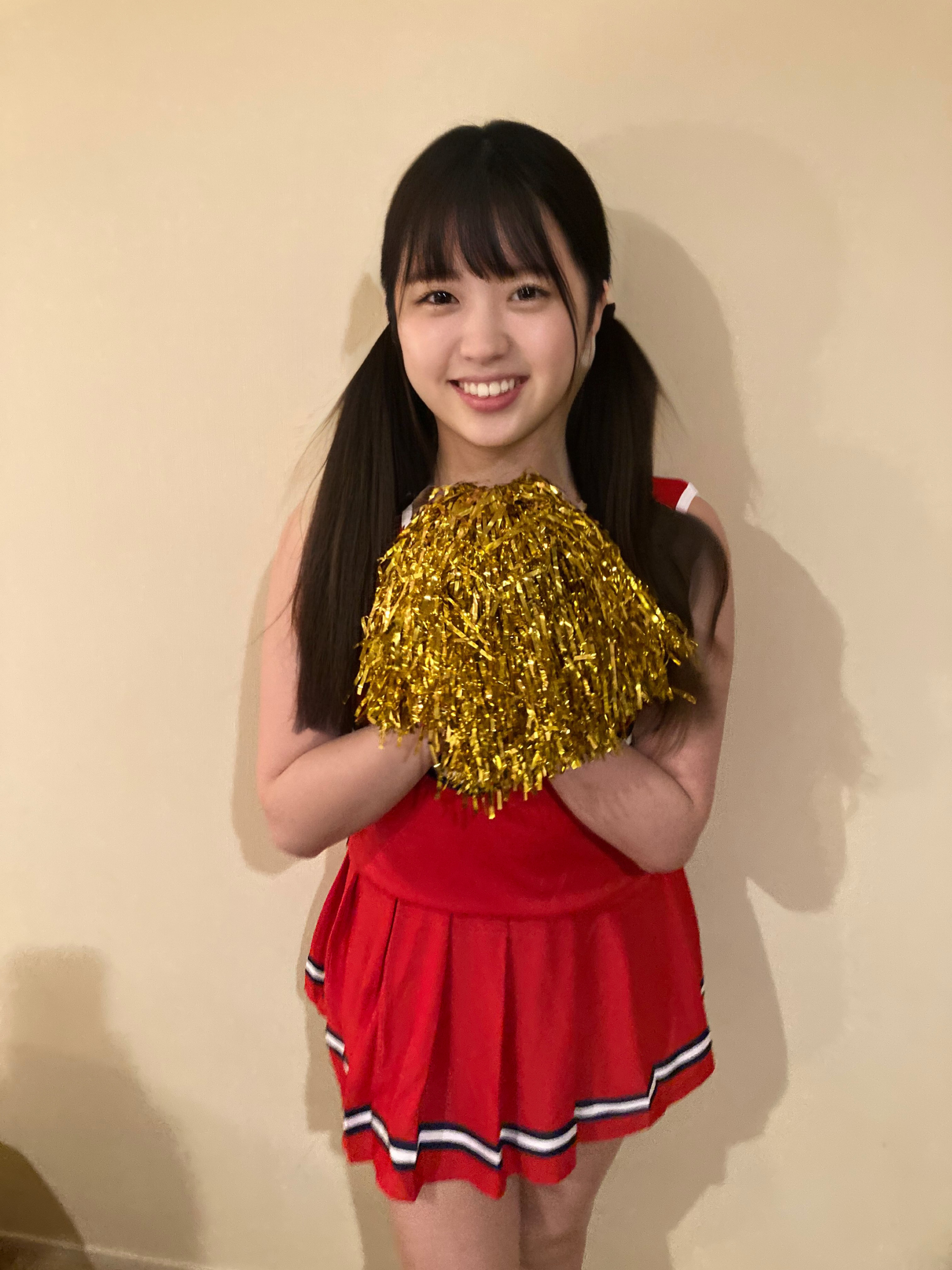 Smile that pops out sperm that pops out snonqyzj Cheerleader Natsuki-chan