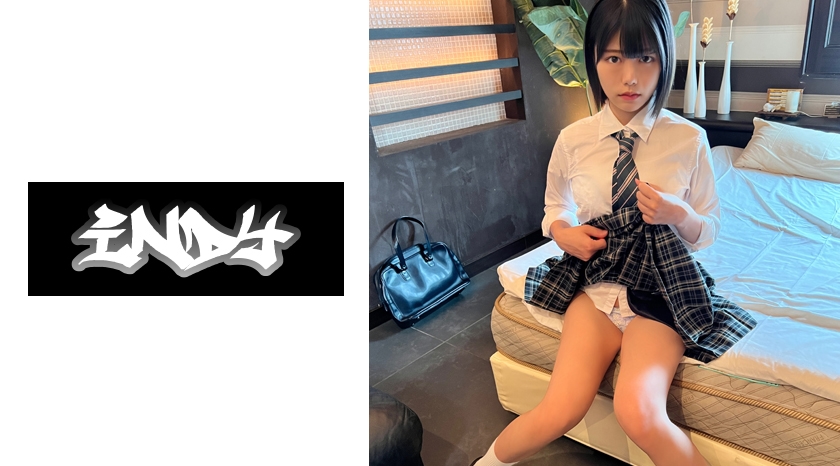 Gonzo [Personal shooting] P activity with a cute and beautiful girl with short hair_Fo**ed creampie on a girl in uniform with hidden big breasts who hates it