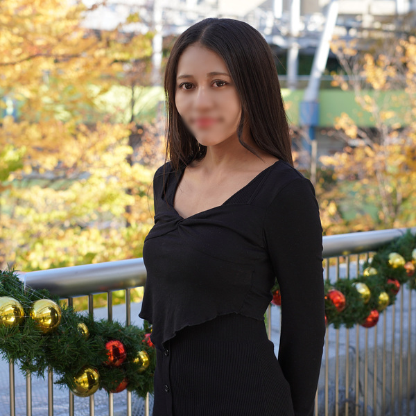 NoFirst Shooting Limited Quantity 175cm model-class slender Japanese-American half-Japanese beauty is challenged by a small virgin to have sex The virgin is so excited by his first sex that he cant help but cum inside her