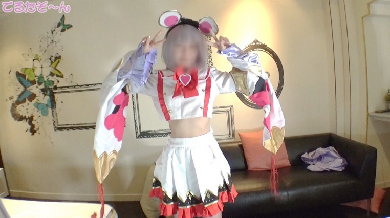 Style God A secretly applied E-cup model has come and has a pretty butt shaved pussy mini-kko 147cm is a glamorous Vikara-chan sex edition