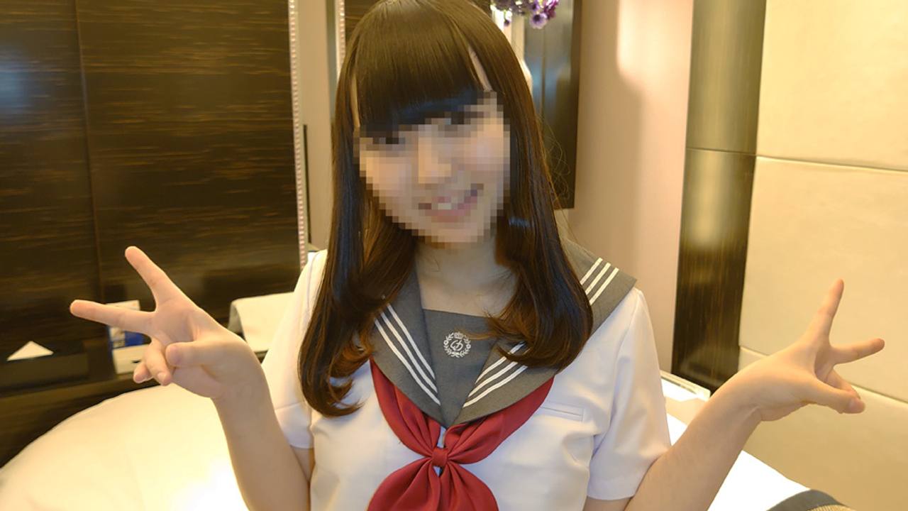 [No uniform costume] Creampie raw sex with an immature amateur baby-faced beauty who is addicted to sex [High quality with bonus]