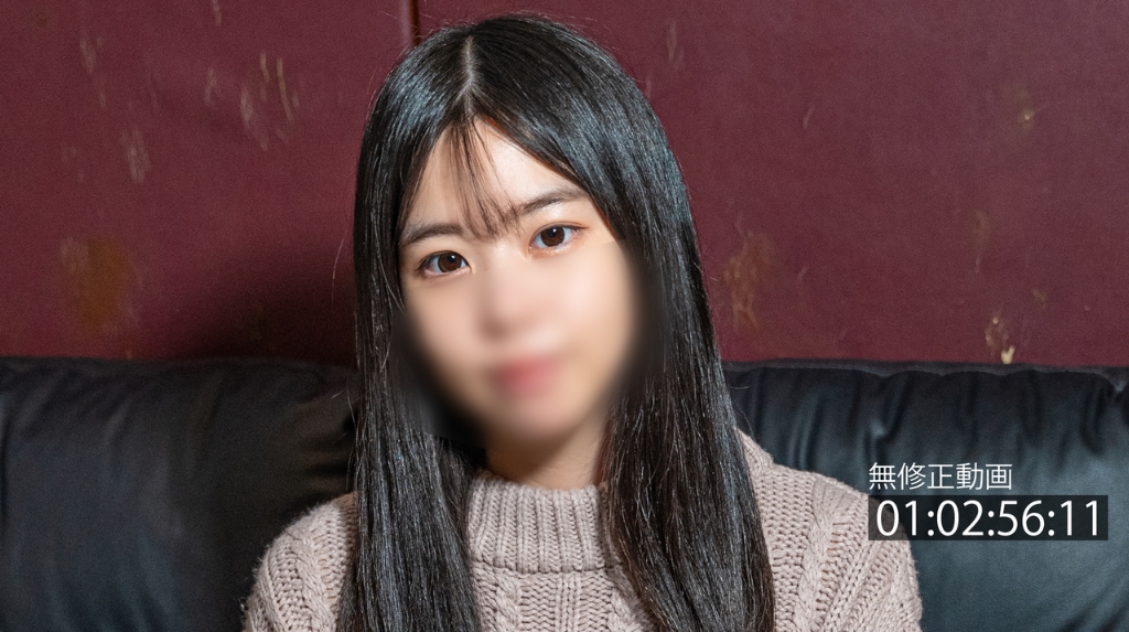 Serious naive Shes not beautiful but shes simple and cute Uncensored raw insertion raw creampie