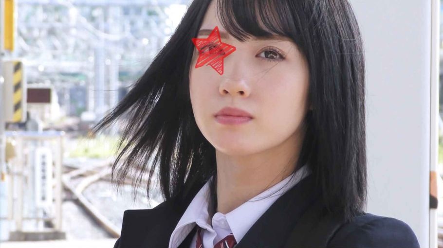  A beautiful girl who plays a leading role in a serial drama is taken to a hotel and accepts a chikan's sperm while crying.