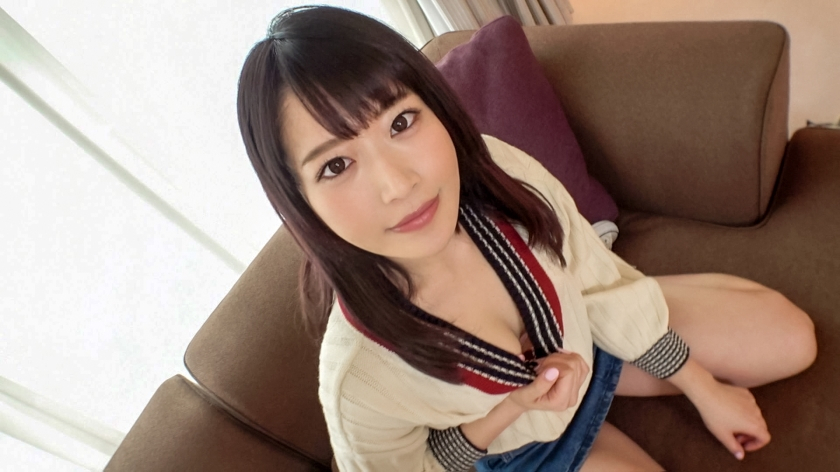 [First shoot] [Super cute active JD] [20 year old fair-skinned beautiful body] Casual-style beautiful JD, devours her young body by a used man... Online AV application AV trial shoot 1214