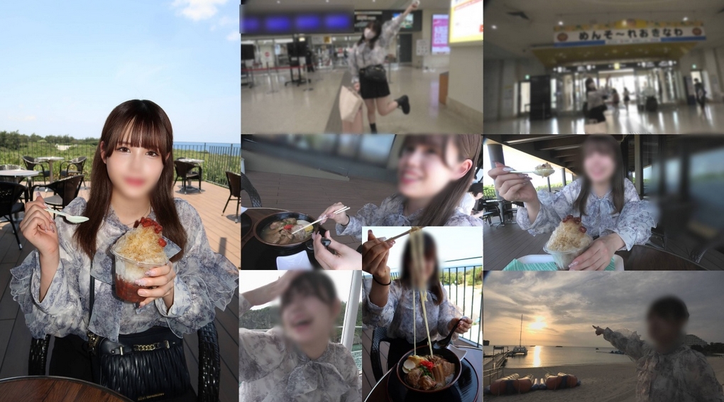 A trip to tropical islands❤ From the balcony of Paradise Risoho, the beaches are completely visible lol. Thrilling blowjob cunnilingus releases sexual desire and can't stop swinging your hips - Irresponsible creampie